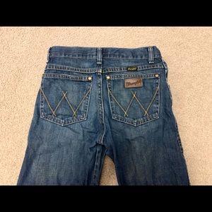 Boys Retro Wranglers western jeans size 14